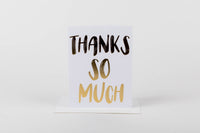 Card - Thanks so Much
