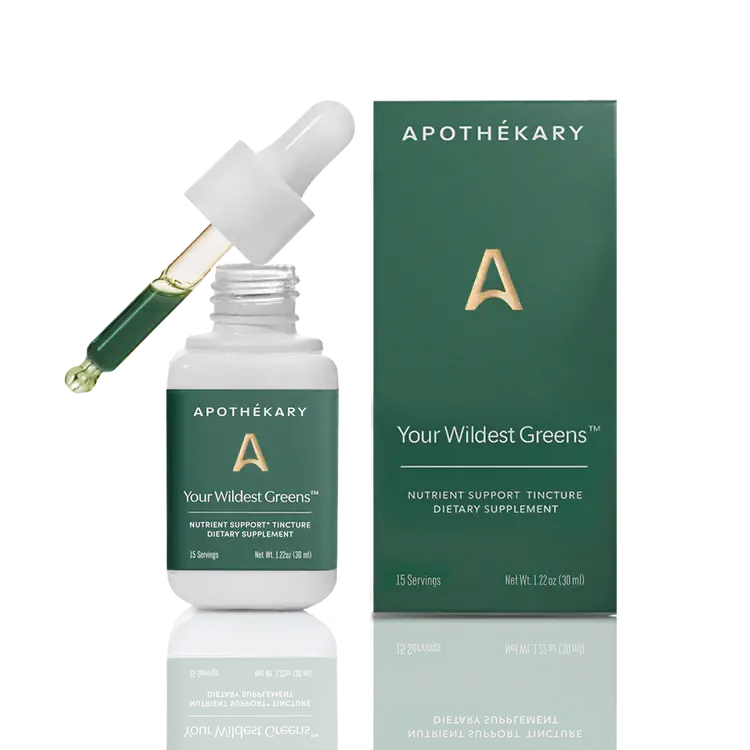 Your Wildest Greens™ greens & nutrient support herbal drops