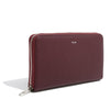 TRISH Long Wallet - Burgundy