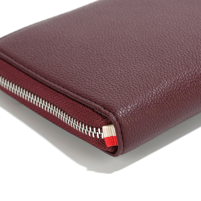 TRISH Long Wallet - Burgundy