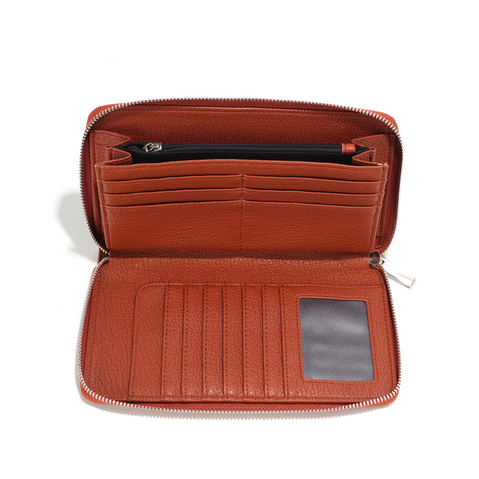 TRISH Long Wallet - Cinnamon