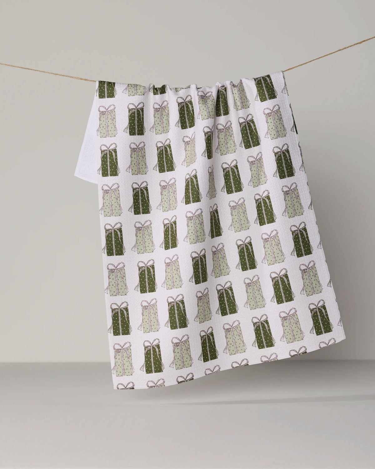 Present Parade Tea Towel - Holiday 2026
