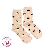 Women’s Beige Sushi Socks