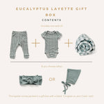 Eucalyptus Newborn Layette Gift Box (0-6m) Headwrap