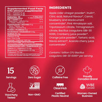 SuperBelly Cranberry Orange | Electrolytes | Gut Health