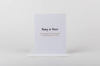 Card - Hang in There