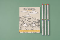 Oh Canada Colouring Book