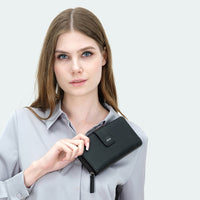 REAU Large Wallet - Black