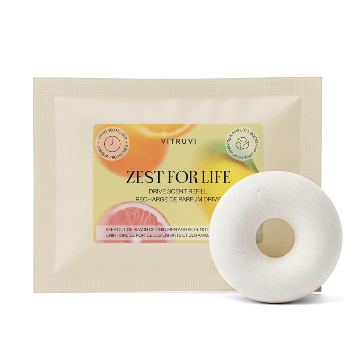 Zest For Life Drive Car Air Freshener Refill