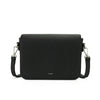 ZEINA Flap Crossbody - Black