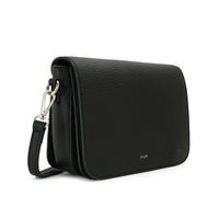 ZEINA Flap Crossbody - Black