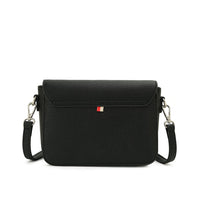 ZEINA Flap Crossbody - Black