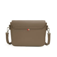ZEINA Flap Crossbody - Taupe