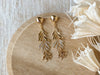 The Golden Fern Earring