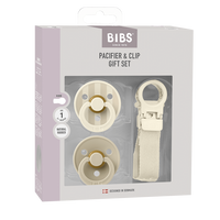 Colour Pacifier & Loop Clip Gift Set