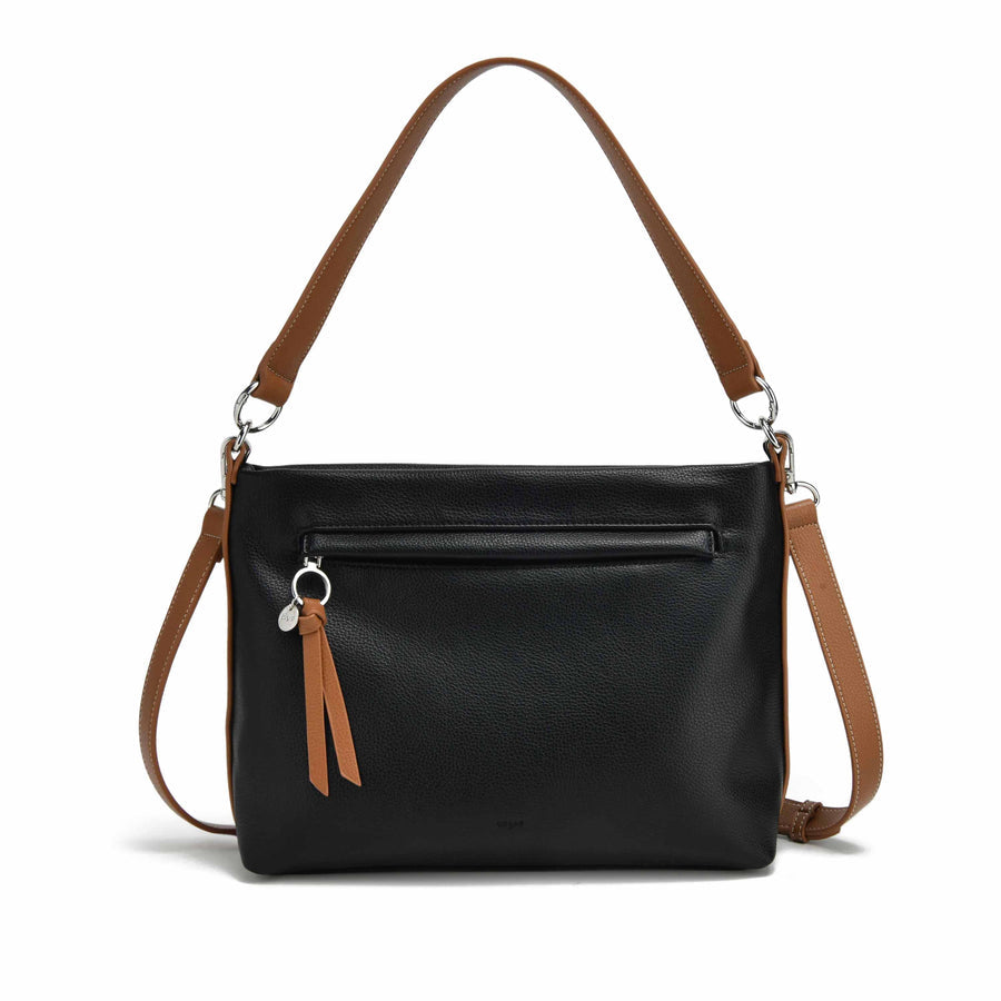 The 'ESTHER' Shoulder Bag Crossbody - Black