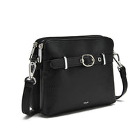 The 'VEDA' Doublet Crossbody - Black