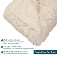 Faux Fur Sherpa Throw Blanket