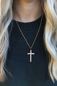 Malina Cross Necklace