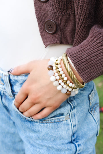 Tranquility Stacking Bracelet Set