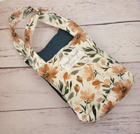 Organic Cotton Heating Pad - Neck Wrap - Cream Floral