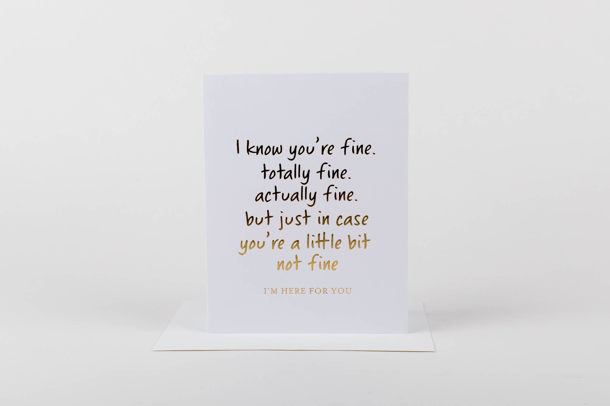 Card - I Know You're Fine