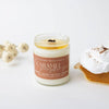CARAMEL PUMPKIN PIE | NON TOXIC SOY WAX CANDLE | FALL COLLEC