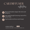 UNDER THE MISTLETOE CAR DIFFUSER | Holiday | Vent Clip