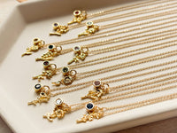 Birth Flower Necklace