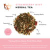 Strawberry Mint Herbal Tea  - 15 Sachets