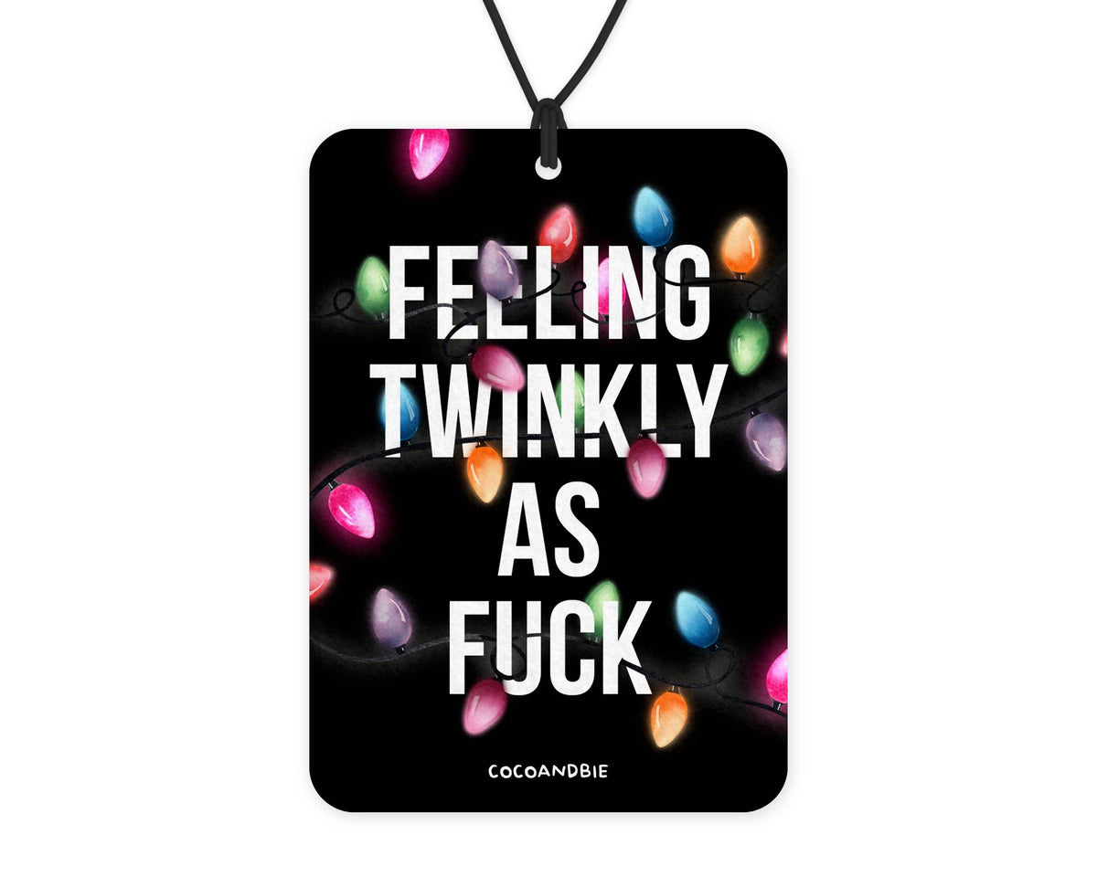 Feeling Festive As F*ck - Funny Christmas Car Air Freshener