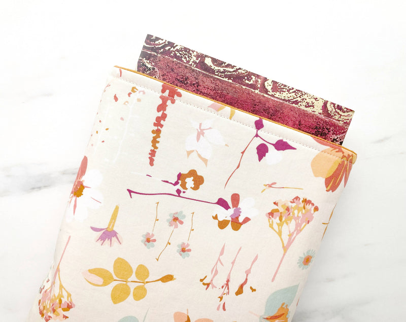 Harvest - padded book sleeve, book pouch