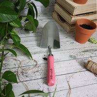 Willow and Belle Garden Trowel – Stainless Steel with Wooden Handle