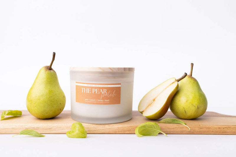 THE PEAR PATCH | NON TOXIC SOY WAX CANDLE | FALL COLLECTION