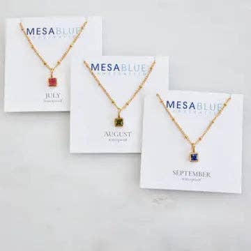 Birthstone Necklace - Waterproof