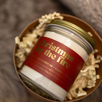 CHRISTMAS BY THE FIRE SOY CANDLE | Clean-Burning Holiday Candle