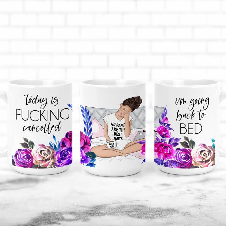 Today Is Cancelled | Sweary Mug