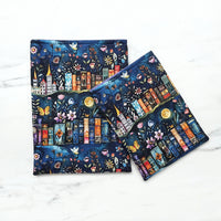 Bedtime story - padded book sleeve, book pouch