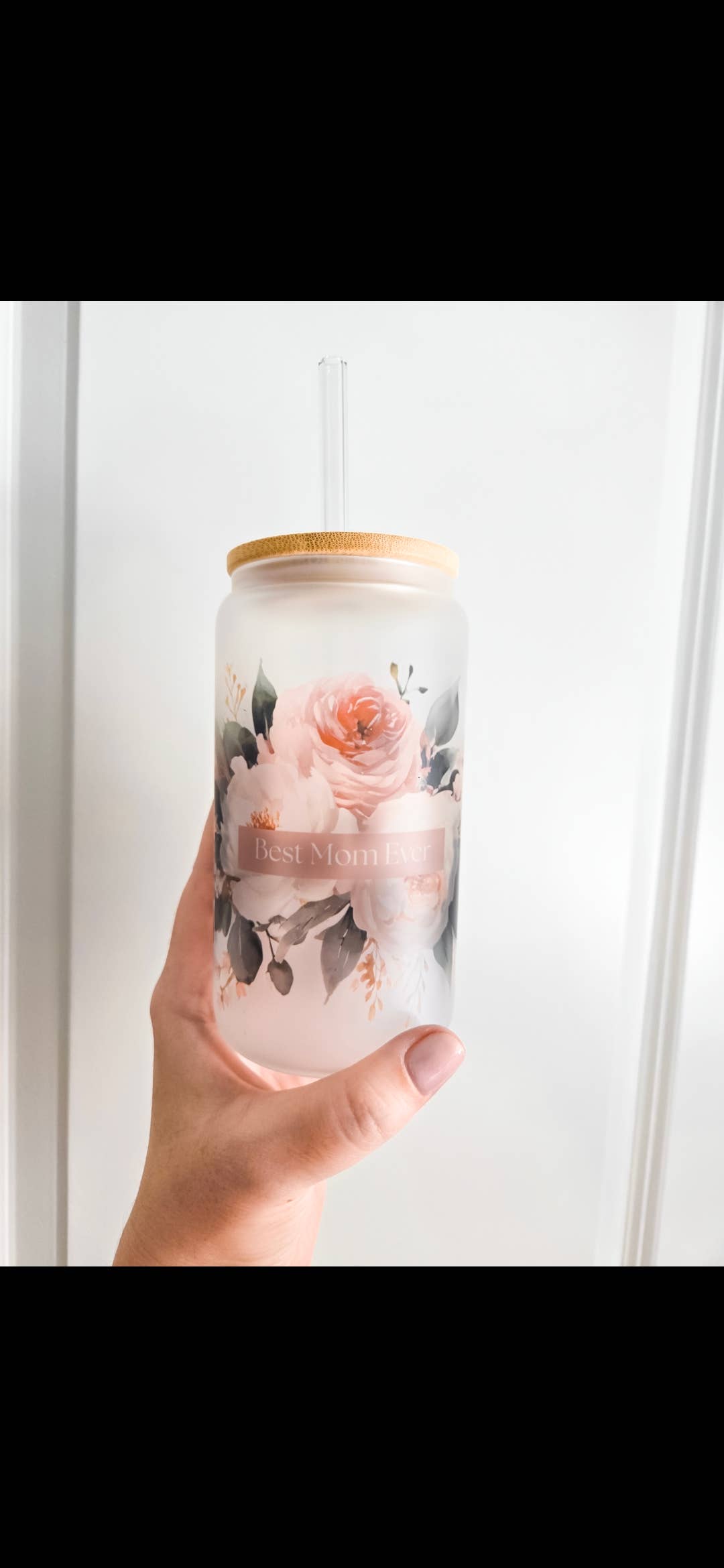 Best Mom Ever Glassware | 16oz Glass