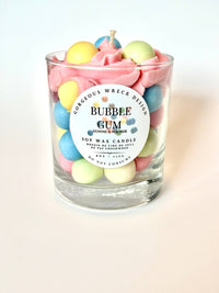 Bubble Gum Dessert Candle