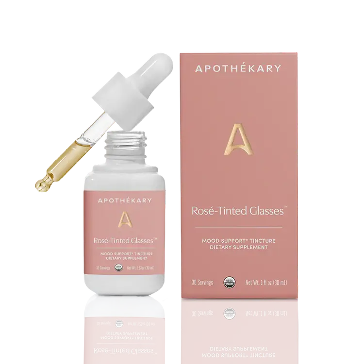 Rosé-Tinted Glasses™ - mood & skin support herbal drops