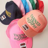 TANNED & TIPSY Foam Trucker Hat