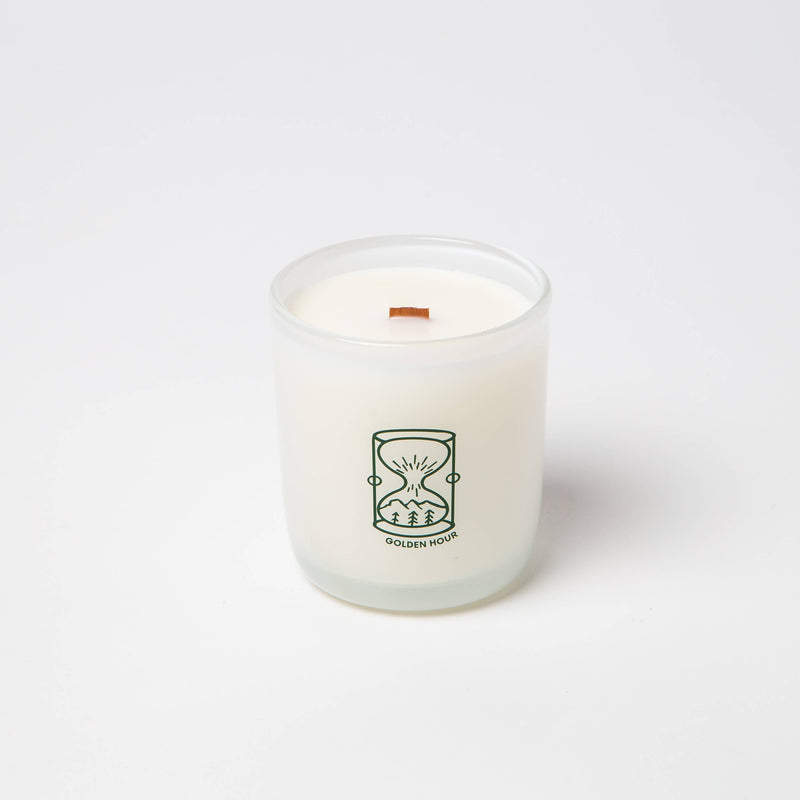 Golden Hour - Cashmere, Cedarwood Coconut Soy 8oz Candle