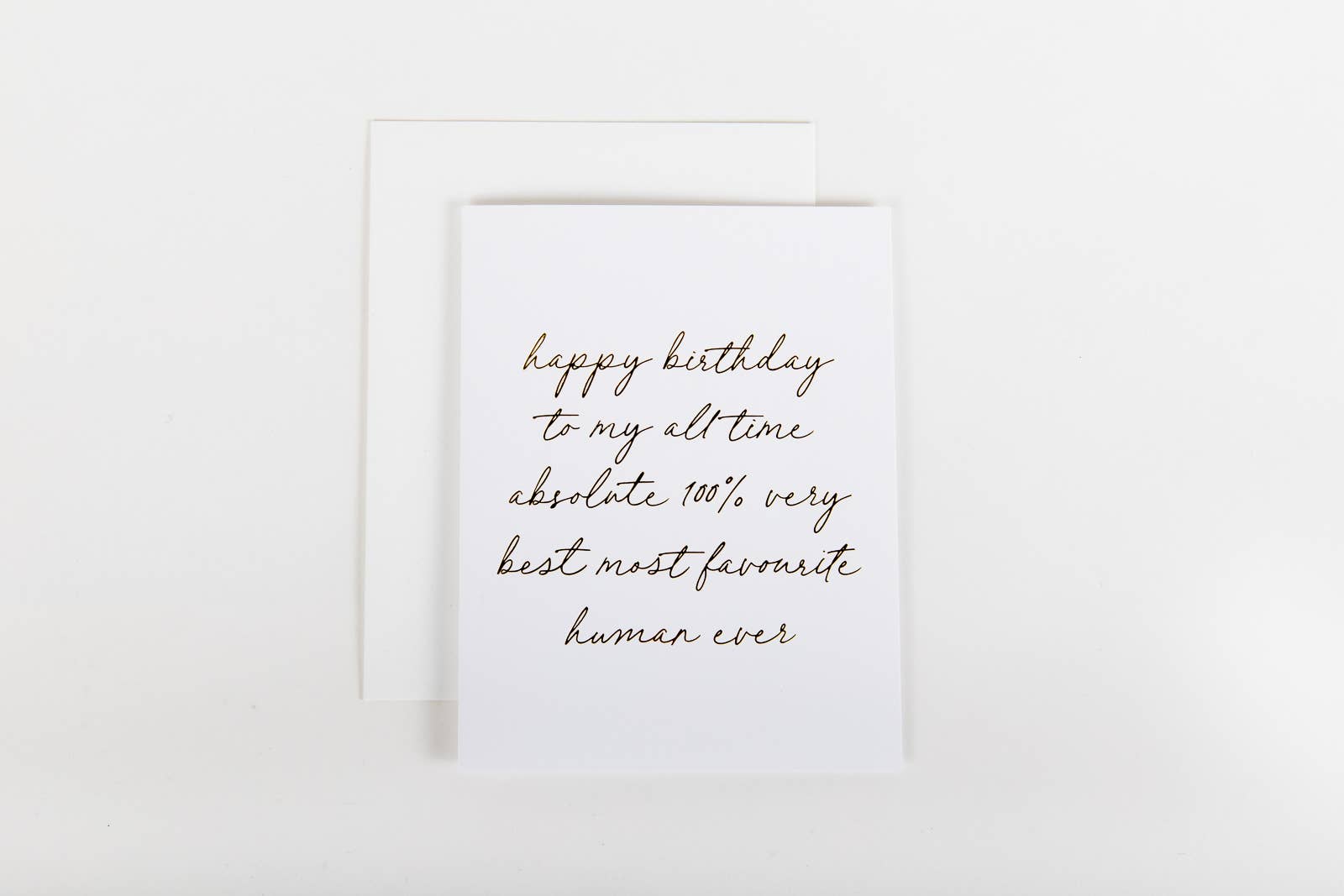 Card - Happy Birthday Favourite Human
