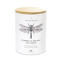 Citronella Tea Lights - Sea Salt