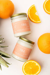 TIKI BAR SOY WAX CANDLE