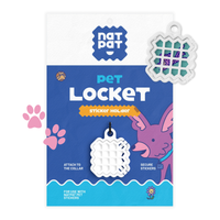 NATPAT Pet Locket: Pet Care Collar Tag for Natural Patches