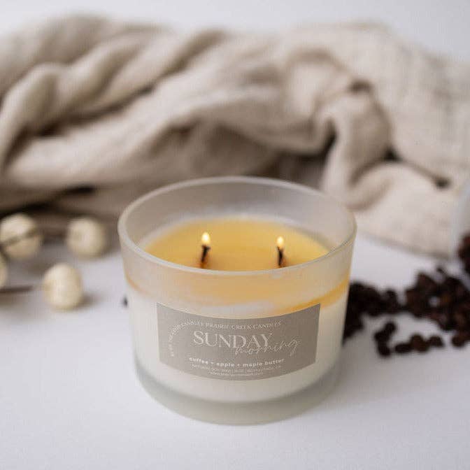 SUNDAY MORNING | NON TOXIC SOY WAX CANDLE | FALL COLLECTION