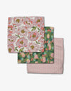Dishcloth Set - Peony Paradise