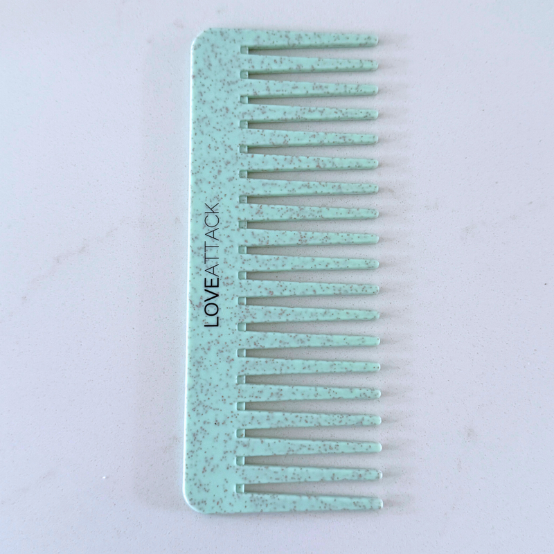 Wheat Straw Wide Tooth Wet/Dry Detangling Hair Combs